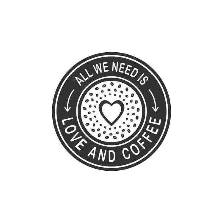 Adesivo Decorativo - ALL WE NEED 0,59X0,59...