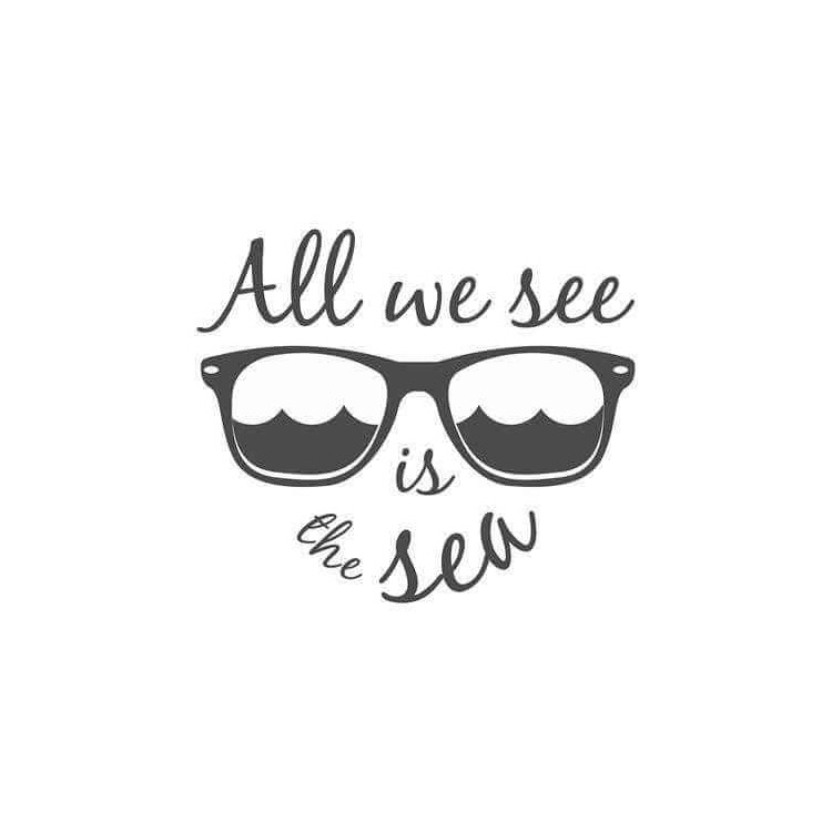Adesivo Decorativo - All We See Is The Sea