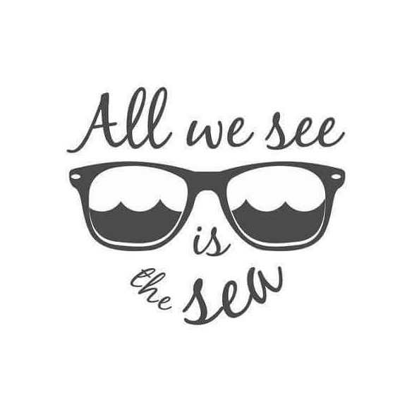 Adesivo Decorativo - All We See Is The Sea