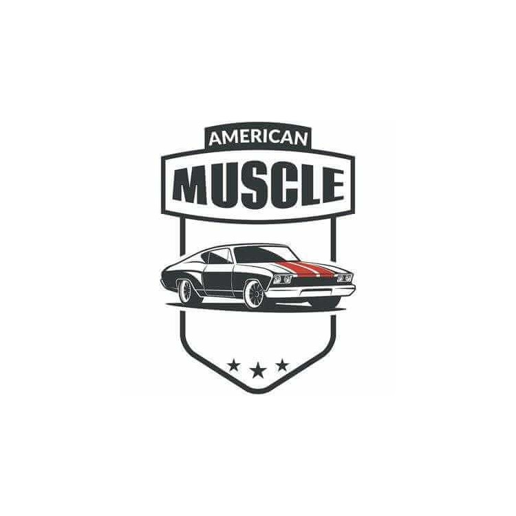 Adesivo Decorativo - American Muscle Medidas...