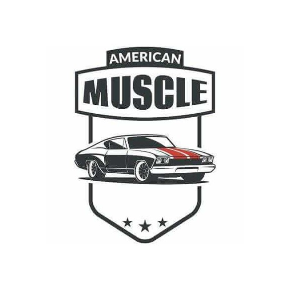 Adesivo Decorativo - American Muscle Medidas 0,59x0,82M (Muscle Americano)