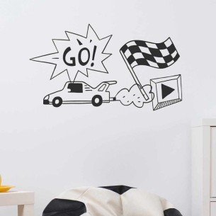 Adesivo Decorativo - Carro...