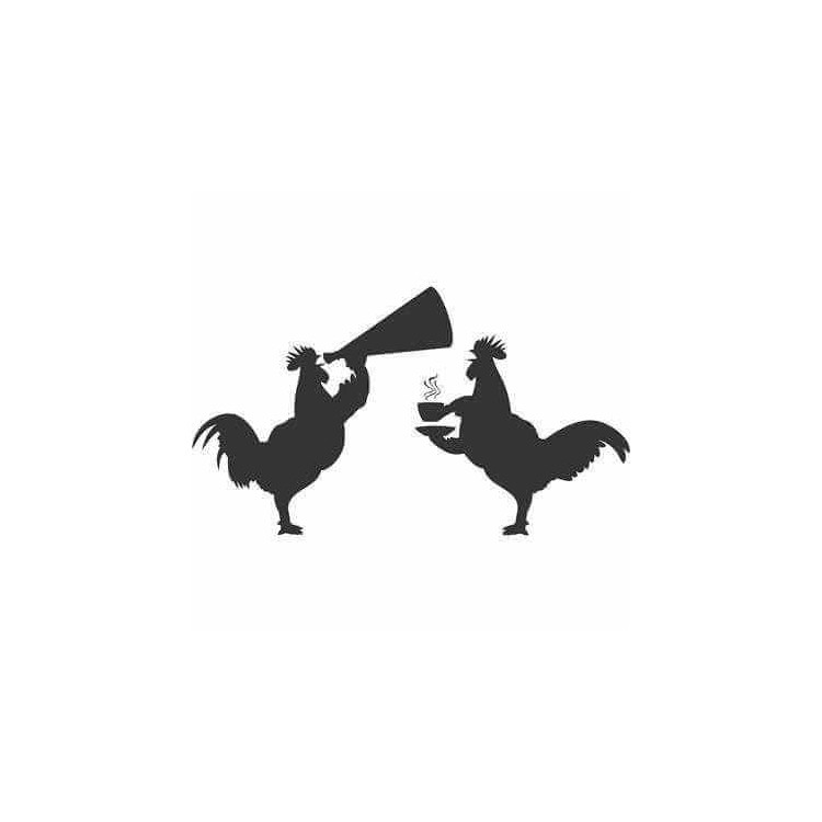 Adesivo Decorativo - GALO COZINHA 0,59X1,03 Metros