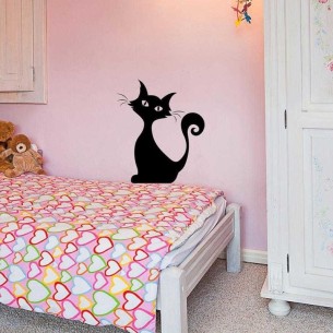 Adesivo Decorativo - Gato -...