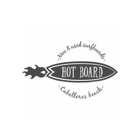 Adesivo Decorativo - Hot Board - Medidas 0,98x0,59M (Pranchas novas e usadas - Pranchas quentes - Praia Caballeros)