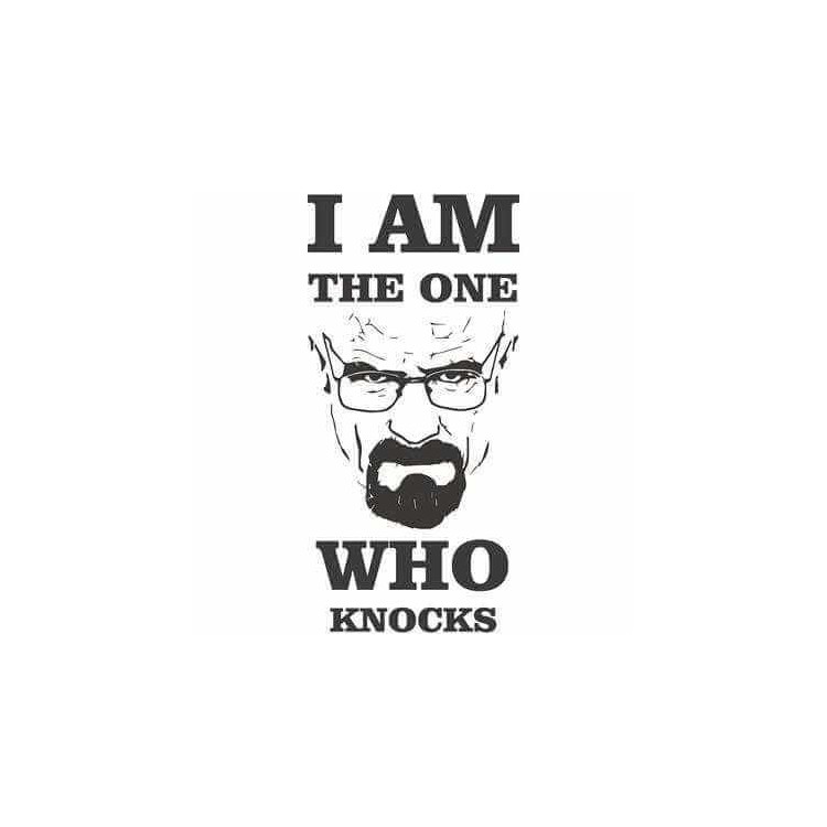 Adesivo Decorativo - I Am The One - Medidas...