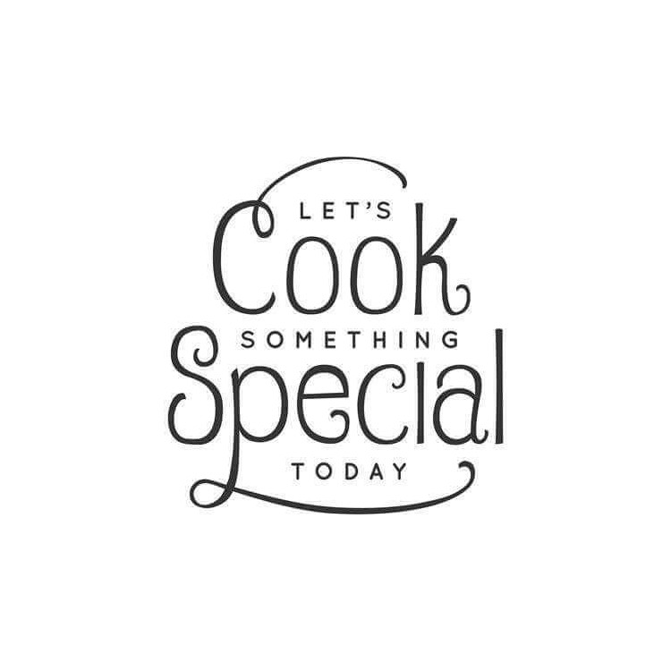 Adesivo Decorativo - lets cook 0,59x0,63 Metros...