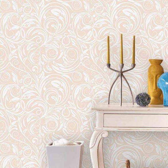 Papel de Parede Adesivo Arabesco Arabesco 154224293