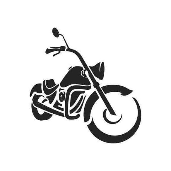 Adesivo Decorativo - Moto - Medidas 0,59x0,61M