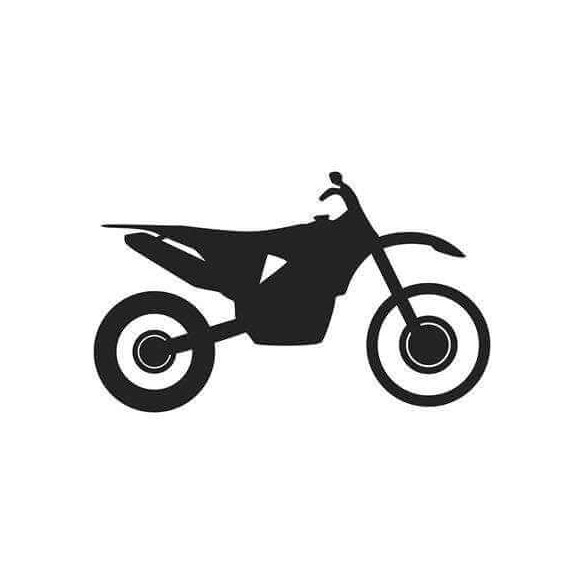 Adesivo Decorativo - Moto Motocros - Medidas 0,97x0,59M