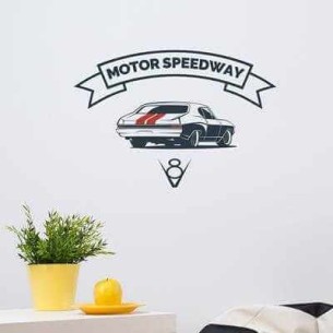 Adesivo Decorativo - Motor...