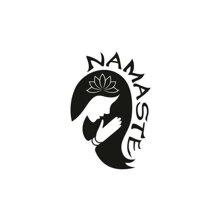 Adesivo Decorativo - Namaste - Medidas 0,59x0,86M
