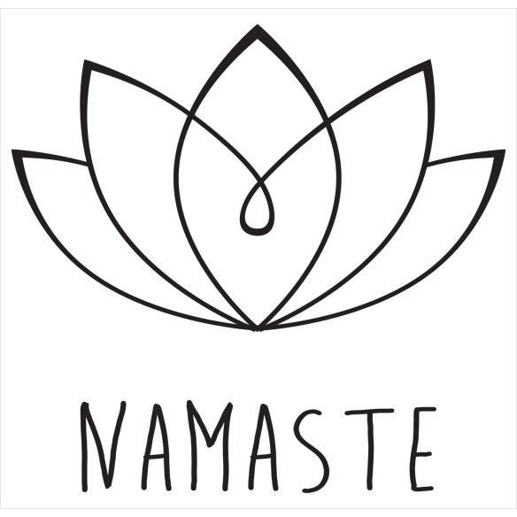 Adesivo Decorativo - Namaste 100 - Medidas 0,62x0,59M