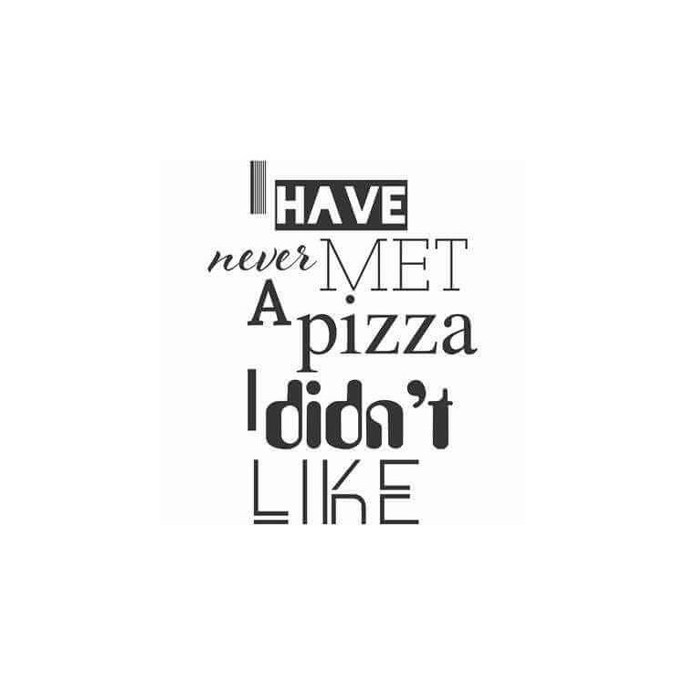 Adesivo Decorativo - pizza 0,59x0,79 Metros...
