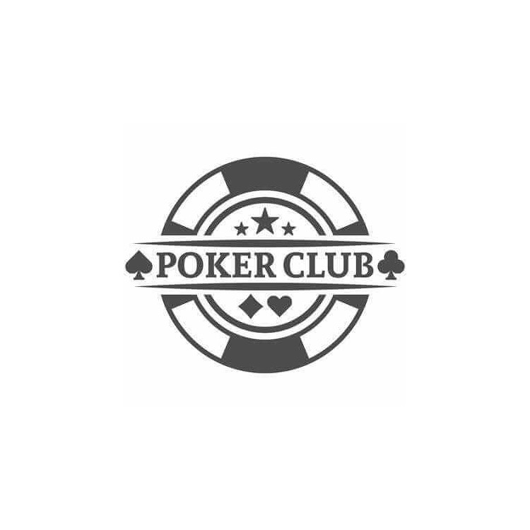 Adesivo Decorativo - Poker Club - Medidas...