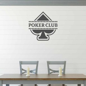 Adesivo Decorativo - Poker...