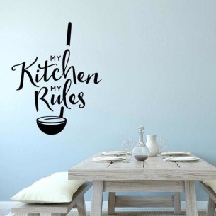 Adesivo Decorativo - rules...