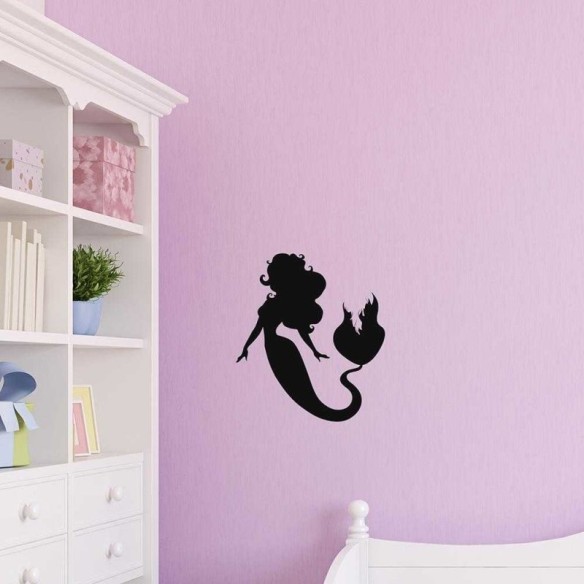 Adesivo Decorativo - Sereia 101 - Medidas 0,59x0,66M