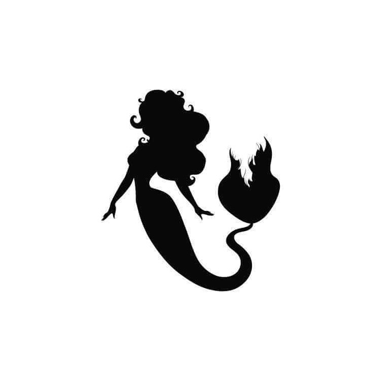 Adesivo Decorativo - Sereia 101 - Medidas...
