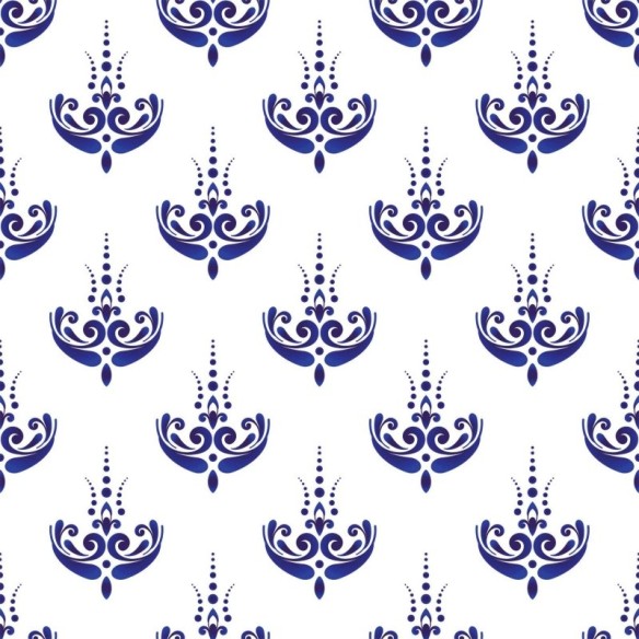 Papel de Parede Adesivo Arabesco Artístico N02206