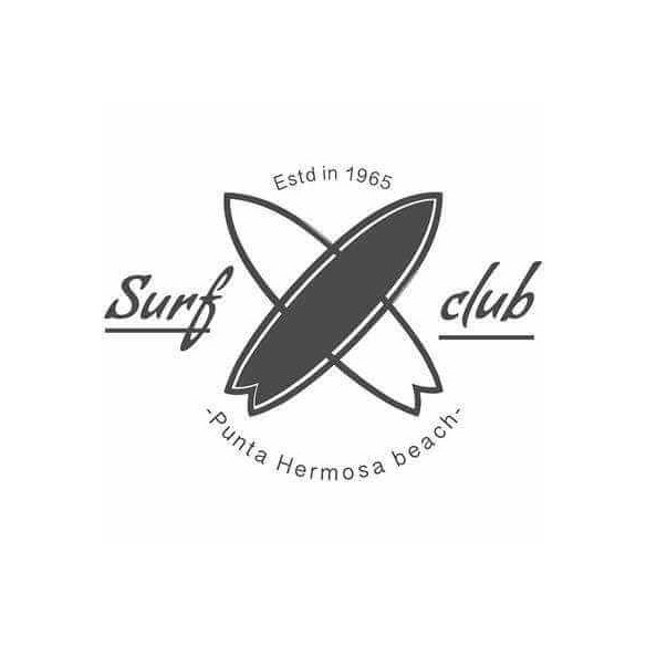 Adesivo Decorativo - Surf Club - Medidas 0,82x0,59M