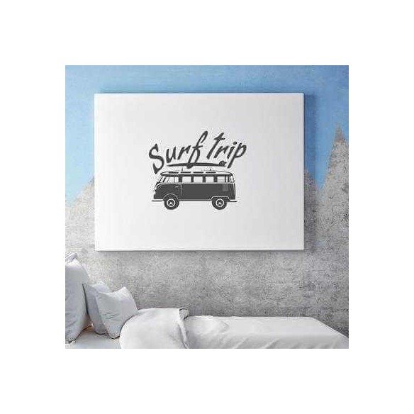 Adesivo Decorativo - Surf Trip - Medidas 0,72x0,59M (Viagem do Surf)