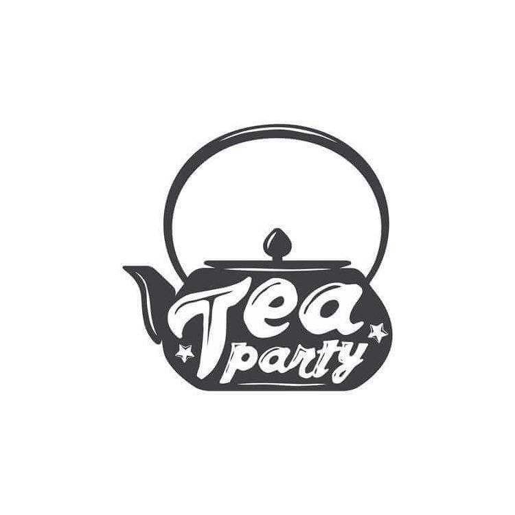 Adesivo Decorativo - tea party 0,59x0,59 Metros...