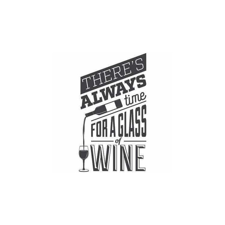 Adesivo Decorativo - THERES ALWAYS 0,59X1,04...