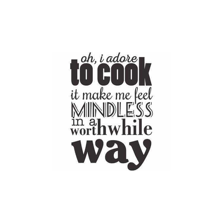 Adesivo Decorativo - TO COOK 0,59X0,85 Metros...