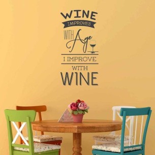 Adesivo Decorativo - wine...