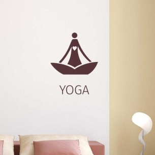 Adesivo Decorativo - Yoga...