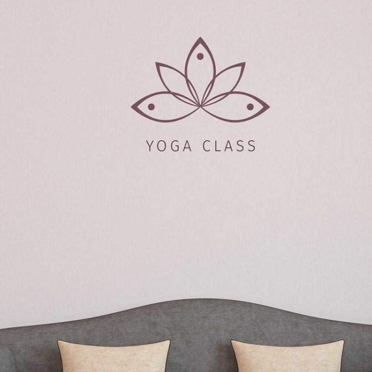 Adesivo Decorativo - Yoga Clas 101 - Medidas 0,71x0,59M (Aula de Yoga)