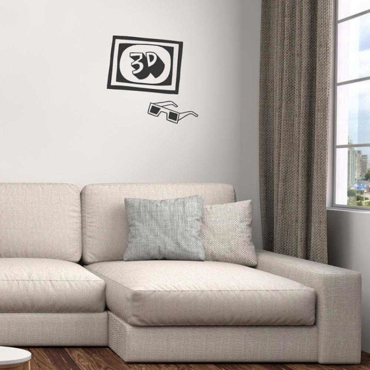 Adesivo Decorativo 3D2 Medida 0,66x0,59 Metros