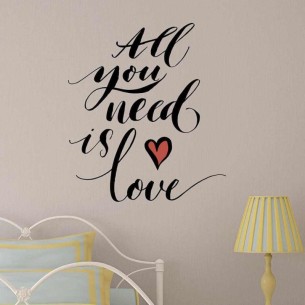 Adesivo Decorativo All You...