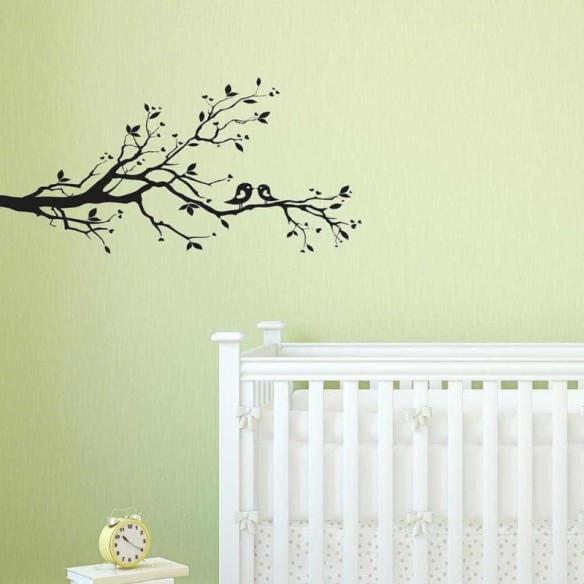 Adesivo Decorativo Arvores e Galhos 67 - medidas 0,59x1,20m