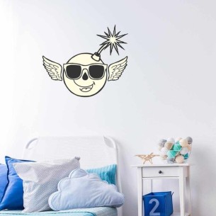 Adesivo Decorativo Bomba...