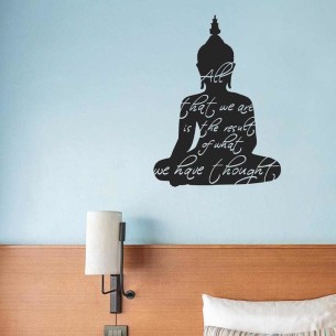 Adesivo Decorativo Buddha...
