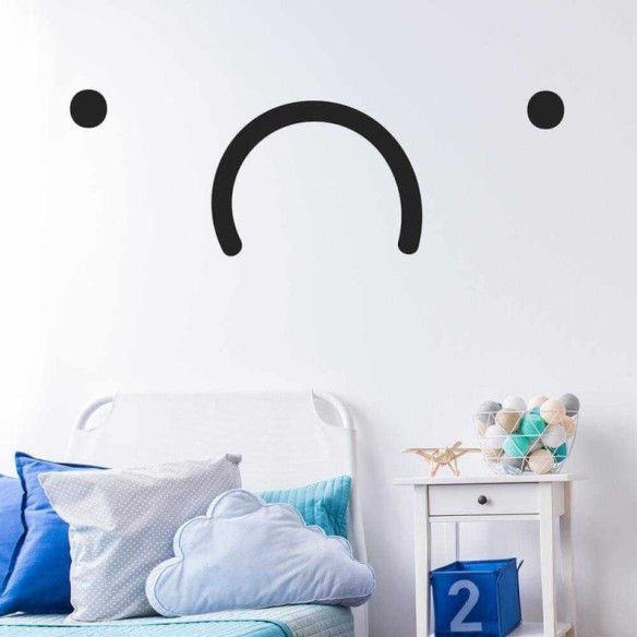 Adesivo Decorativo Carinha A5 Medidas 1,75x0,59 Metros