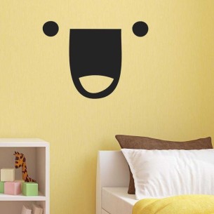 Adesivo Decorativo Carinha...