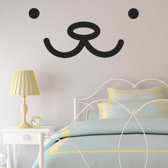 Adesivo Decorativo Carinha B9 Medidas 1,3x0,59 Metros