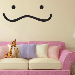 Adesivo Decorativo Carinha...