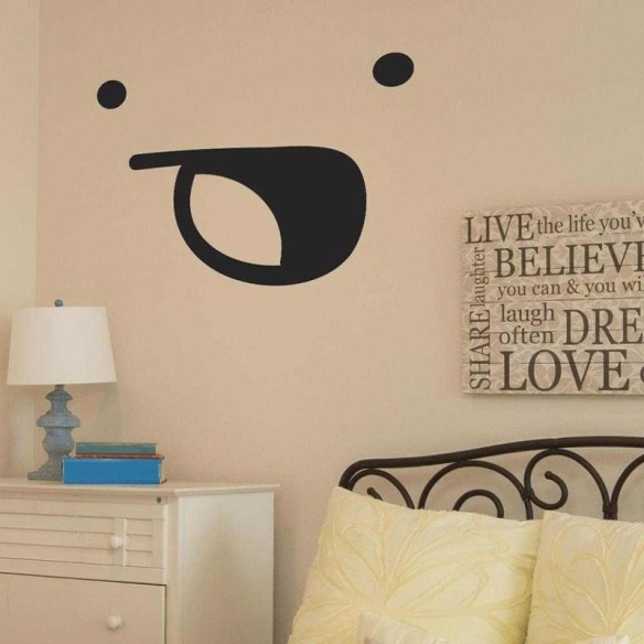 Adesivo Decorativo Carinha C9 Medidas 0,77x0,59 Metros