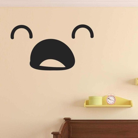 Adesivo Decorativo Carinha D5 Medidas 1,07x0,59 Metros