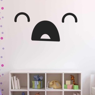 Adesivo Decorativo Carinha...