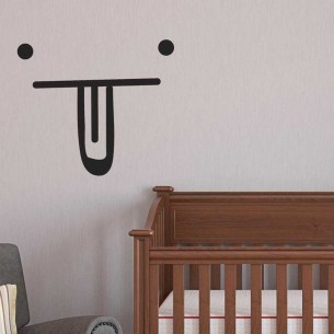 Adesivo Decorativo Carinha...