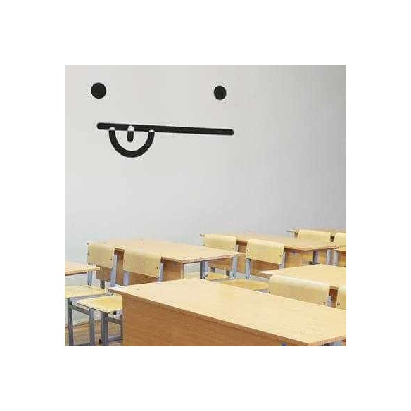 Adesivo Decorativo Carinha E6 Medidas 1,27x0,59 Metros