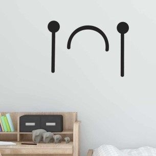 Adesivo Decorativo Carinha...