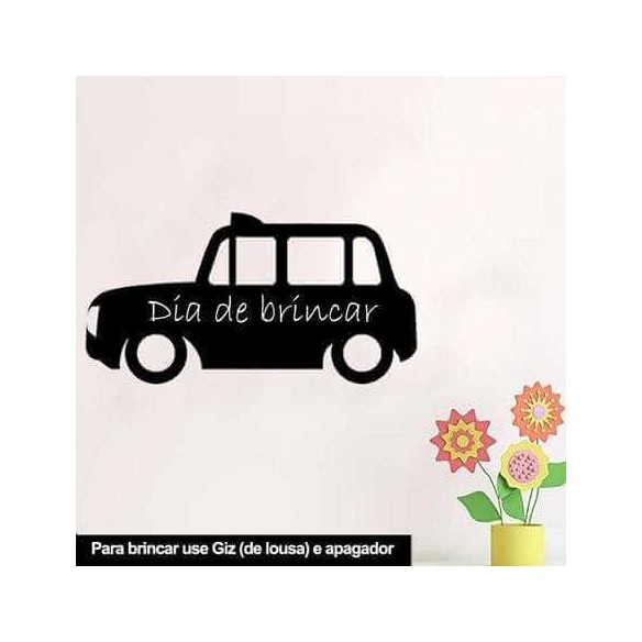 Adesivo Decorativo Carro Antigo 01111  38 x 20 cm