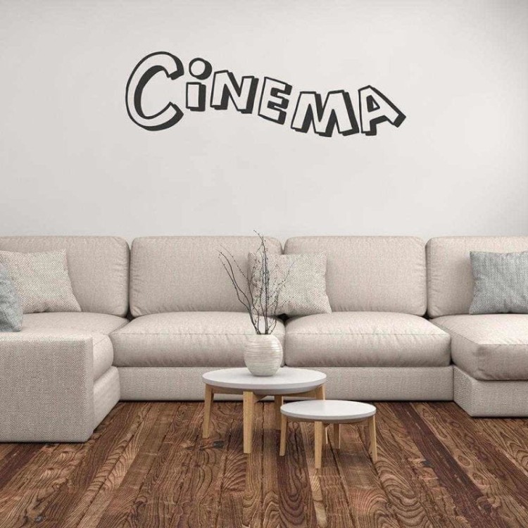 Adesivo Decorativo Cinema Medida 1,93x0,59 Metros