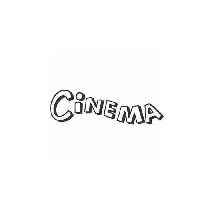 Adesivo Decorativo Cinema Medida 1,93x0,59 Metros
